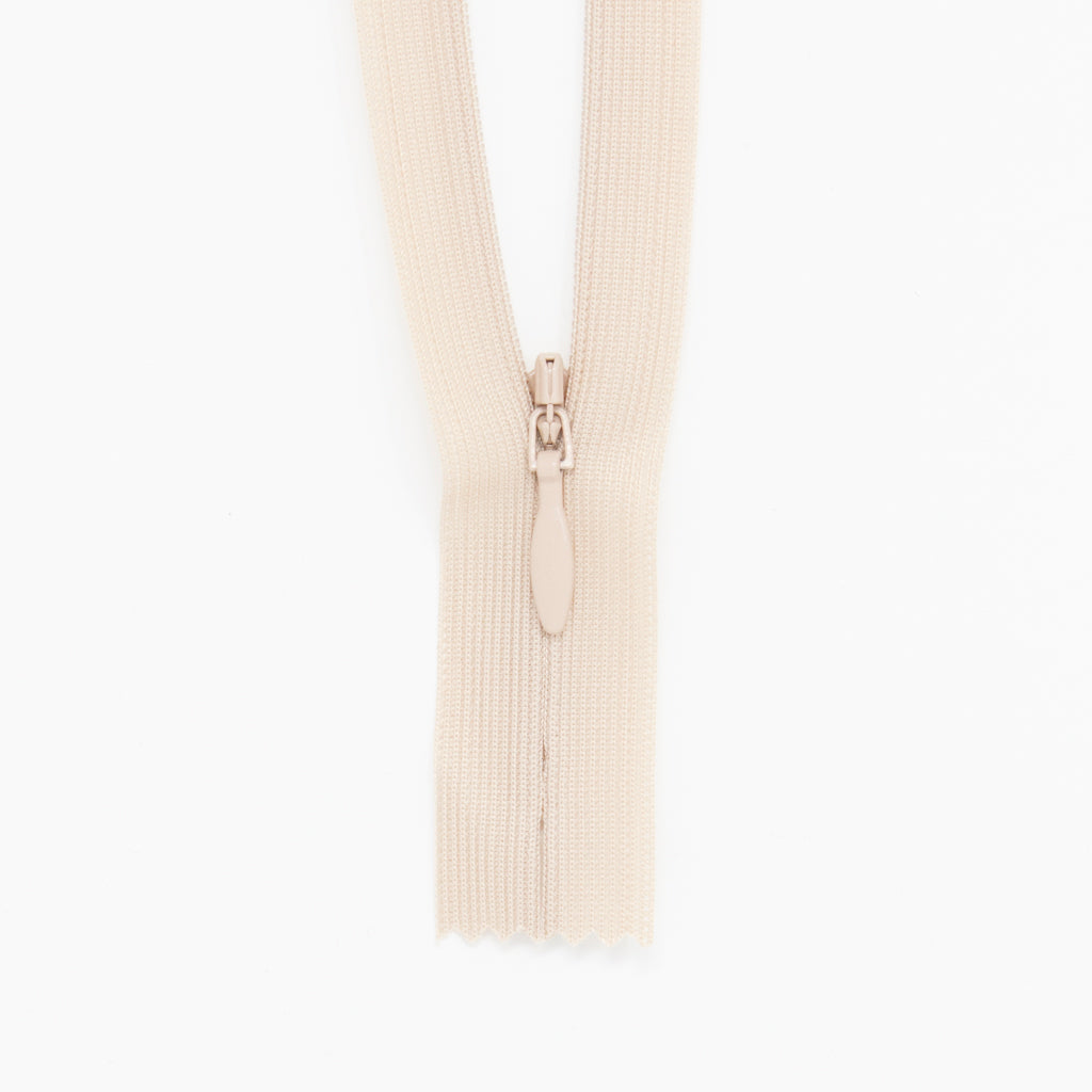 Zipper Invisible 8", 20cm Tan