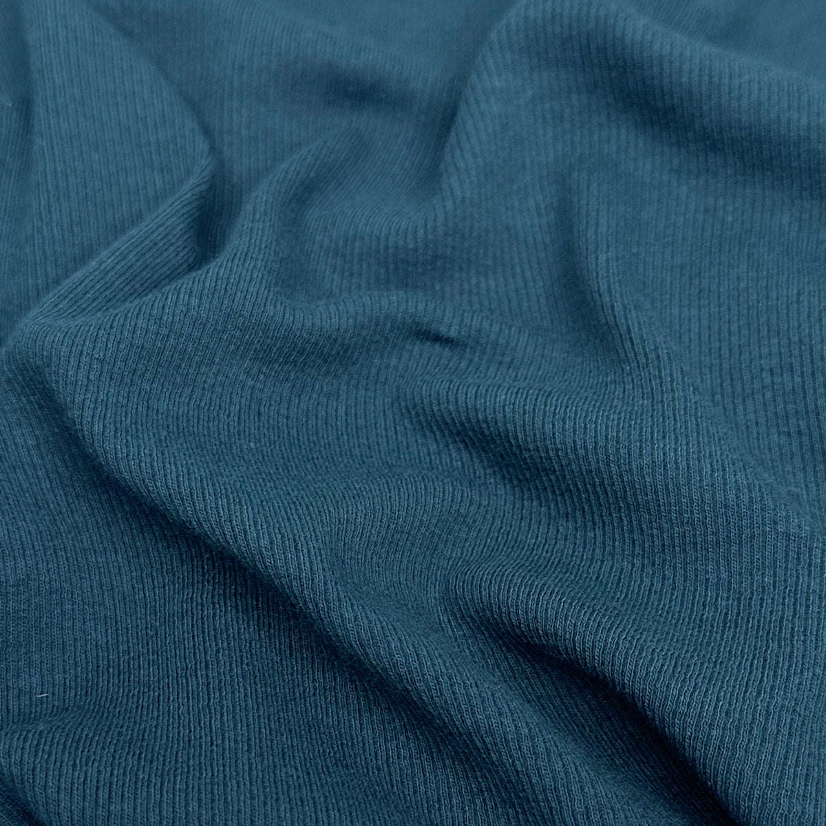 Waterfront Cotton Tencel Modal Rib Knit Lake ½ yd