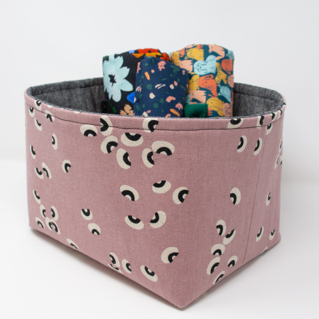 162 - Fabric Bucket - Sunday, March 22nd, 3:00pm - 6:00pm-Class-Spool of Thread