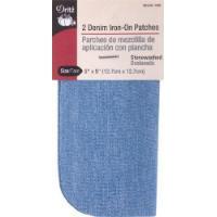 Denim Iron-On Patches Light-Notion-Spool of Thread