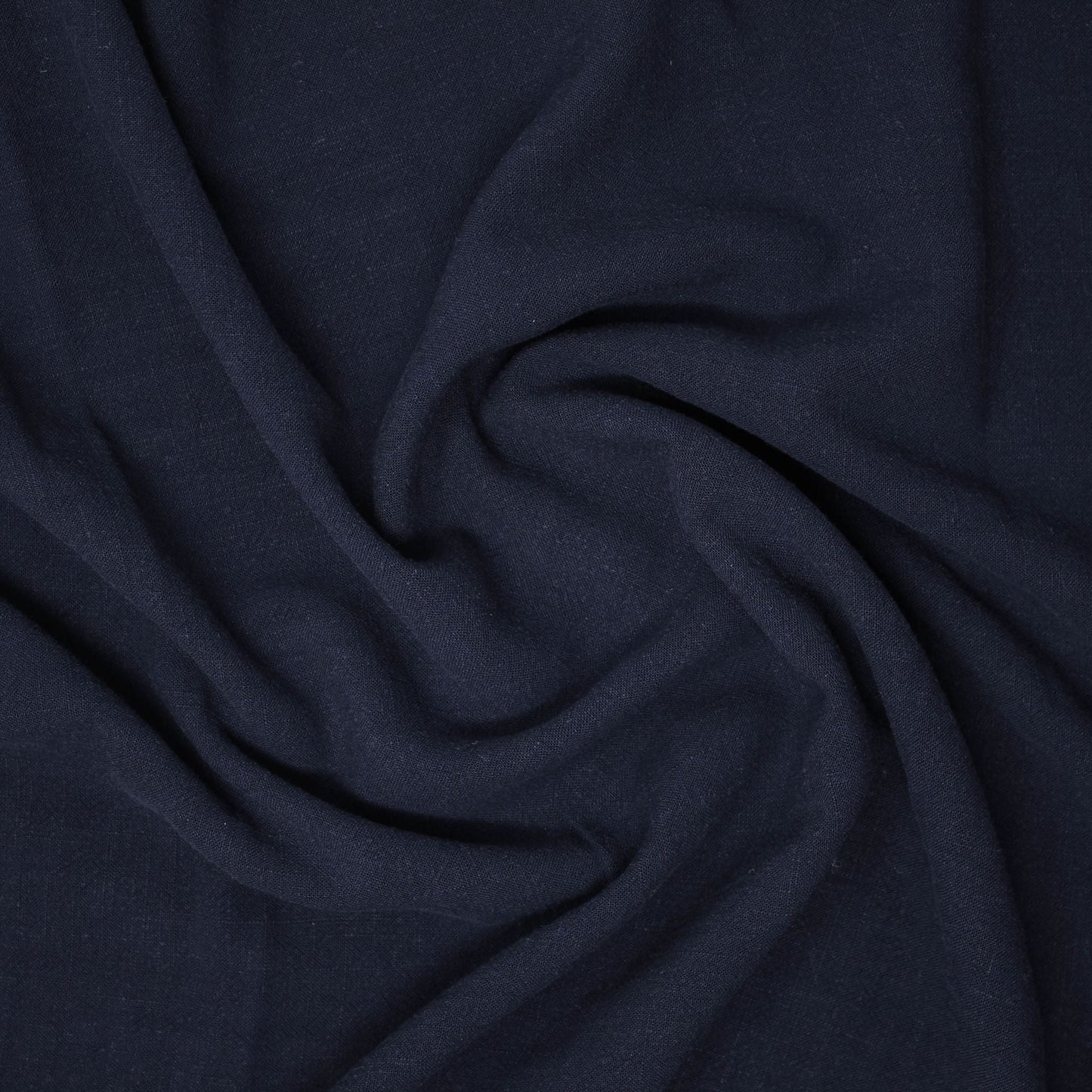 REMNANT Joni Rayon Linen Noil Indigo - 0.28 yards-Fabric-Spool of Thread