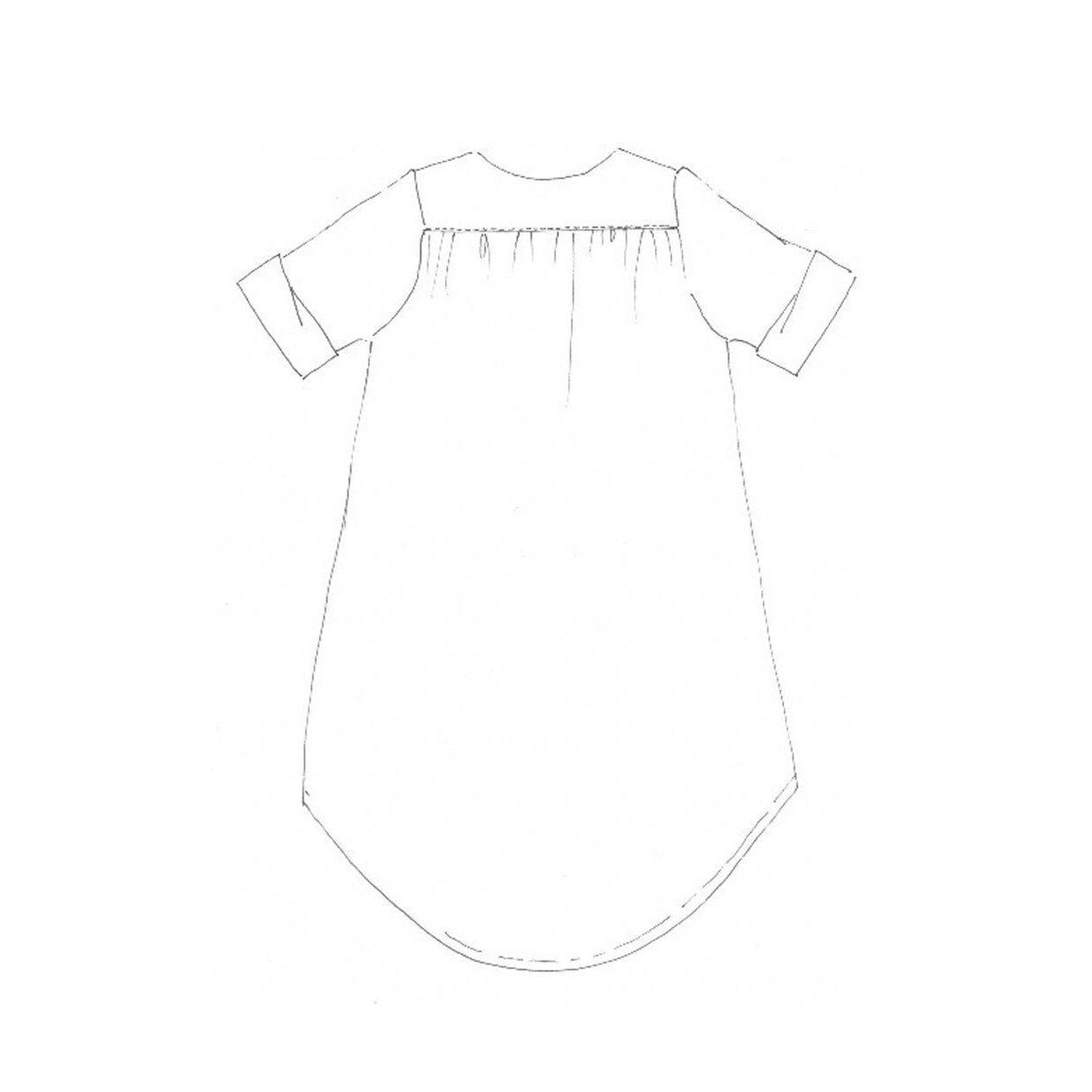 Merchant & Mills The Dress Shirt Sizes 20 - 28 Paper Pattern-Pattern-Spool of Thread