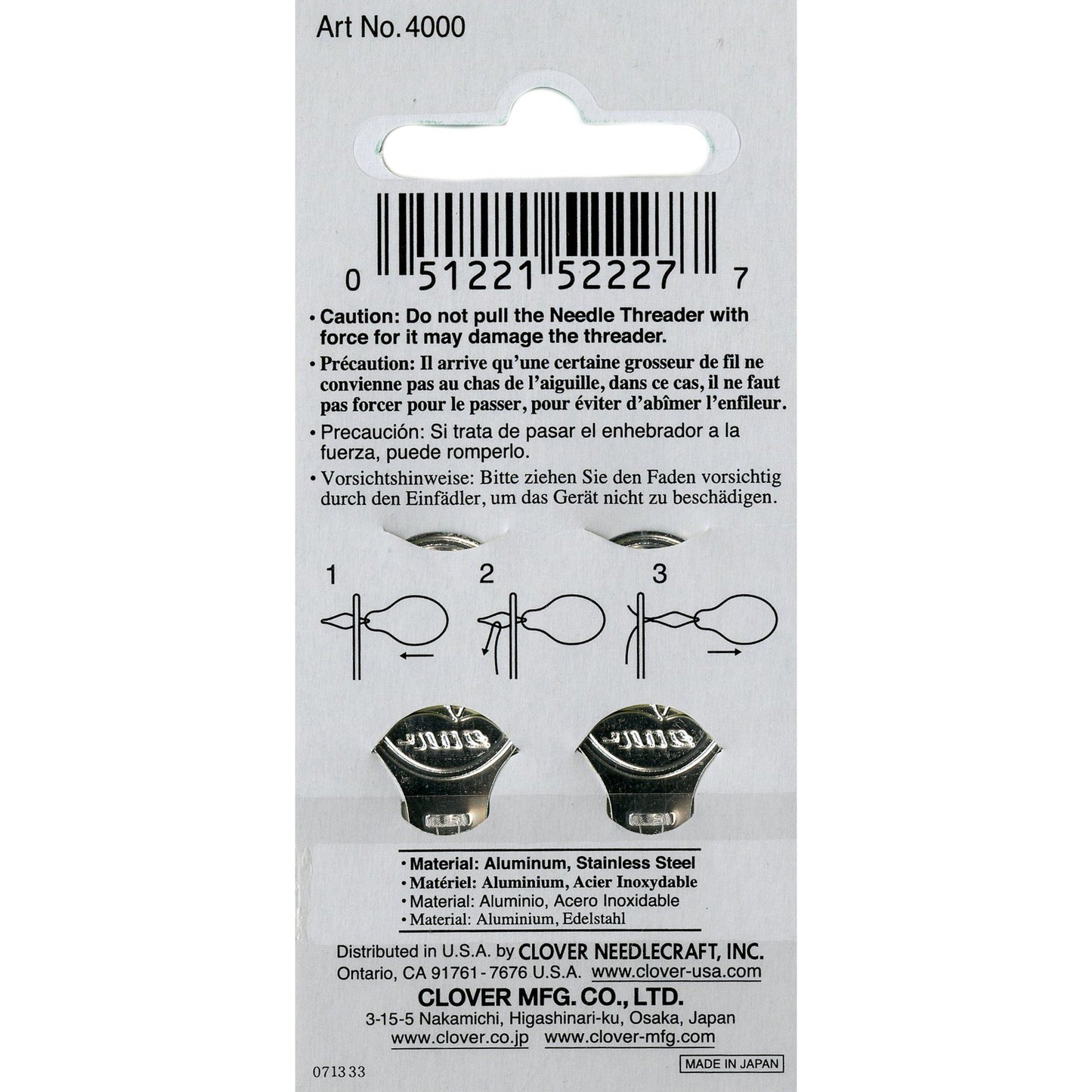 Needle Threader-Notion-Spool of Thread