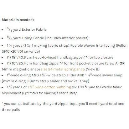 Noodlehead Sandhill Sling Paper Pattern-Pattern-Spool of Thread