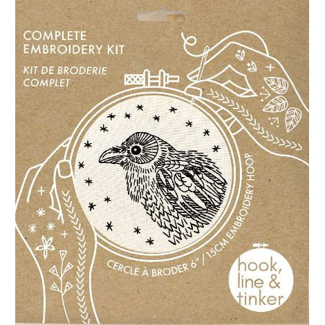 Raven Nevermore Complete Embroidery Kit-Notion-Spool of Thread