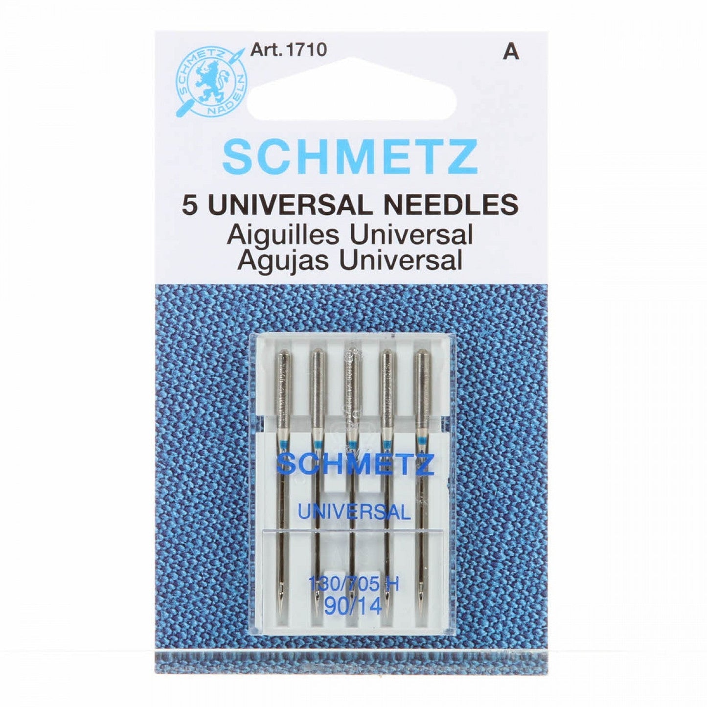 Schmetz Universal Sewing Machine 5 Needle Pack, 90/14-Notion-Spool of Thread
