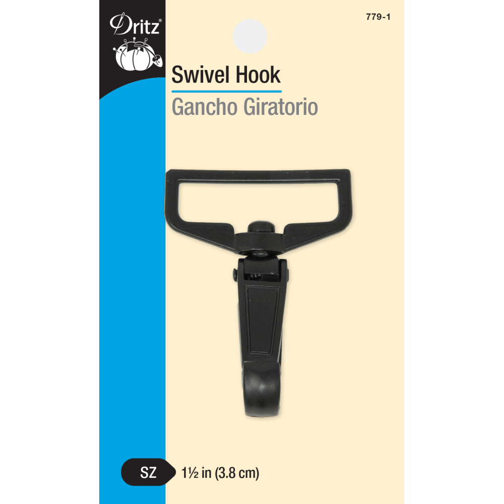 Swivel Hook Black-Notion-Spool of Thread