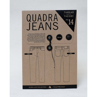 Thread Theory Quadra Jeans Paper Pattern-Pattern-Spool of Thread
