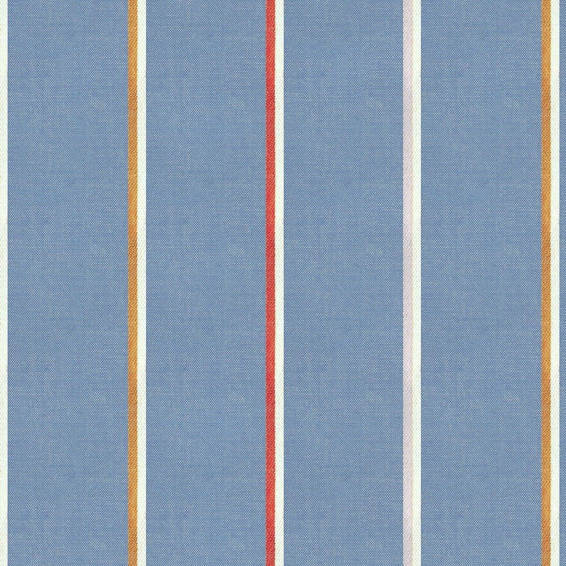 Warp + Weft Heirloom Wovens Linework Lightweight Blue Slate ½ yd-Fabric-Spool of Thread