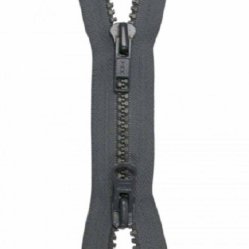 Zipper Vislon 2-way Separating 28-inch Rail Grey-Notion-Spool of Thread