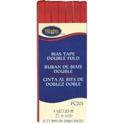 Bias Tape 1/4-inch Scarlet-Notion-Spool of Thread