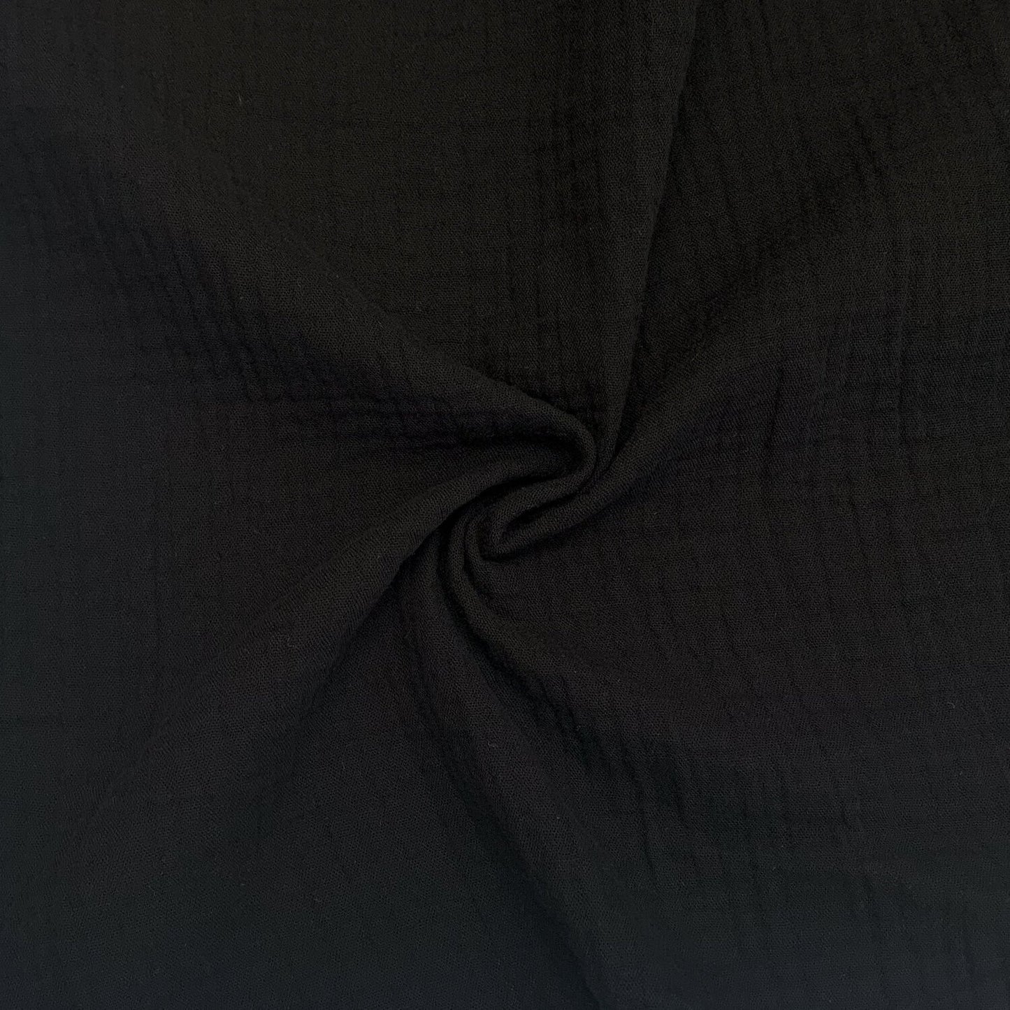 Gabriola Organic Double Gauze Coal ½ yd-Fabric-Spool of Thread