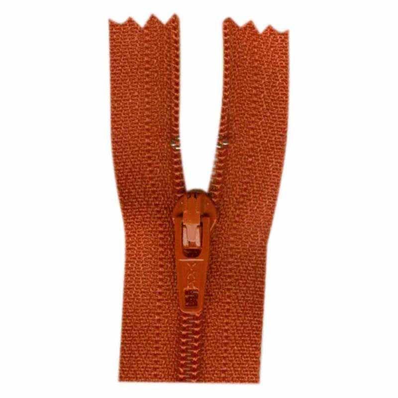 Zipper Tape 7-inch Burnt Orange-Notion-Spool of Thread