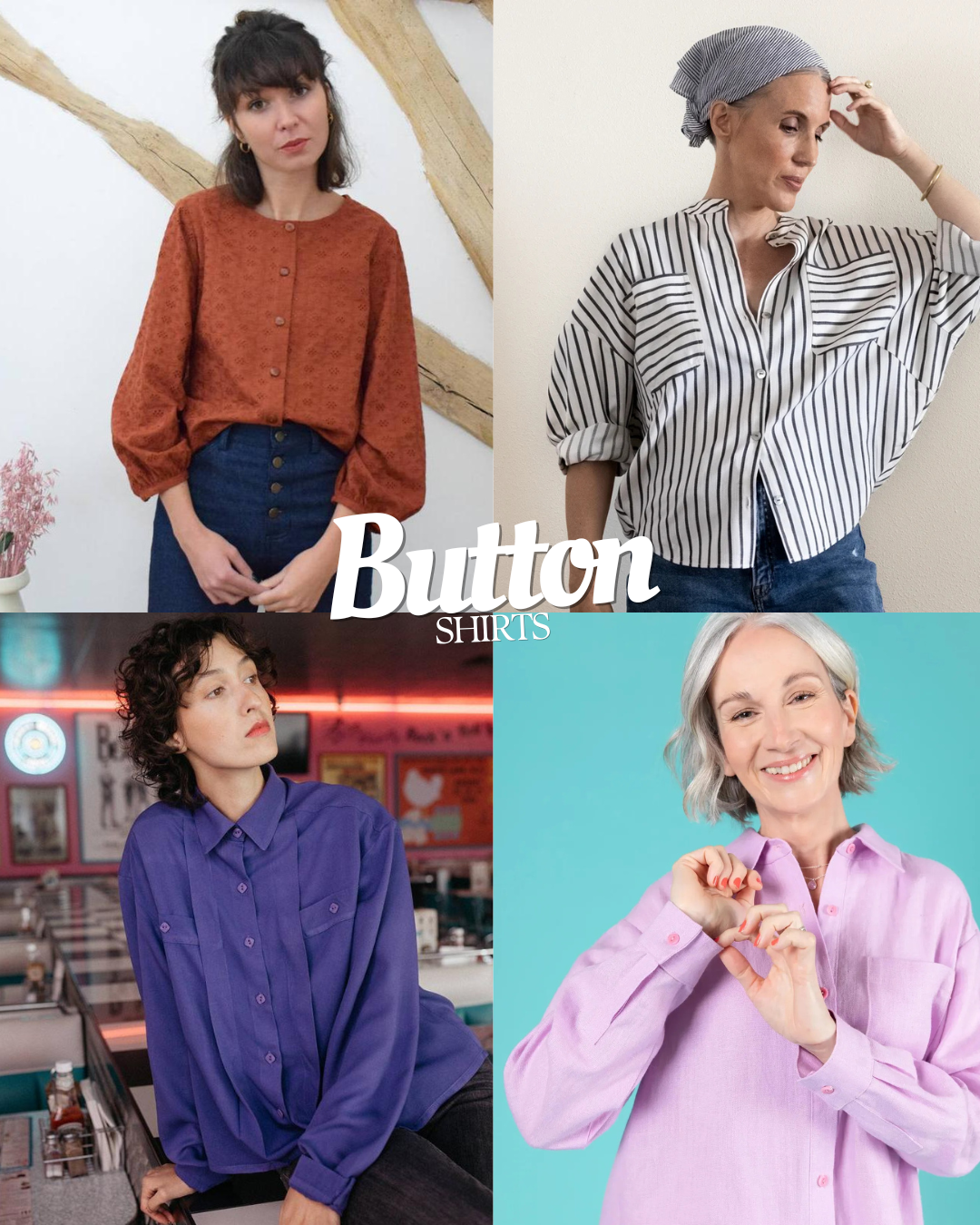 Best 4 Button Shirt Patterns for Fall