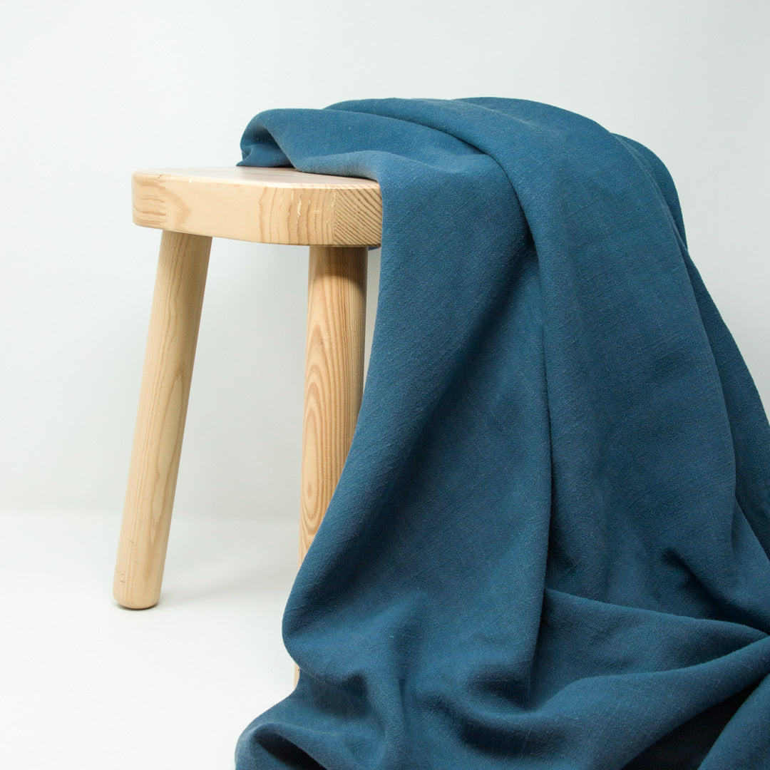 Joni Rayon and Linen Noil Fabric