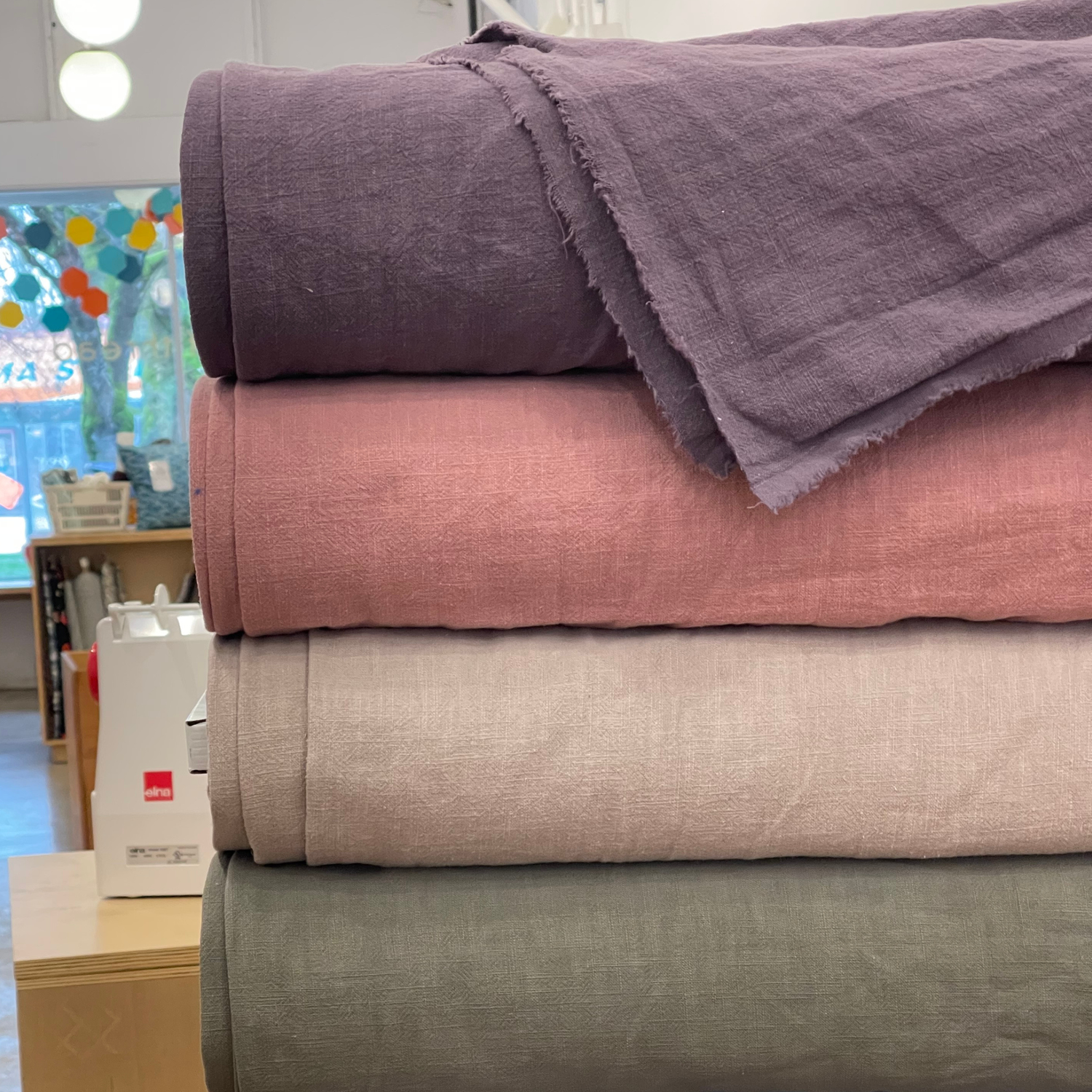 Cascade Stonewashed Ramie Slub