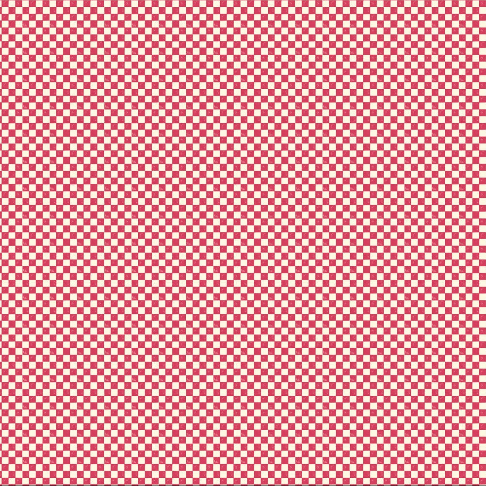 Oven Fresh Check Red ½ yd