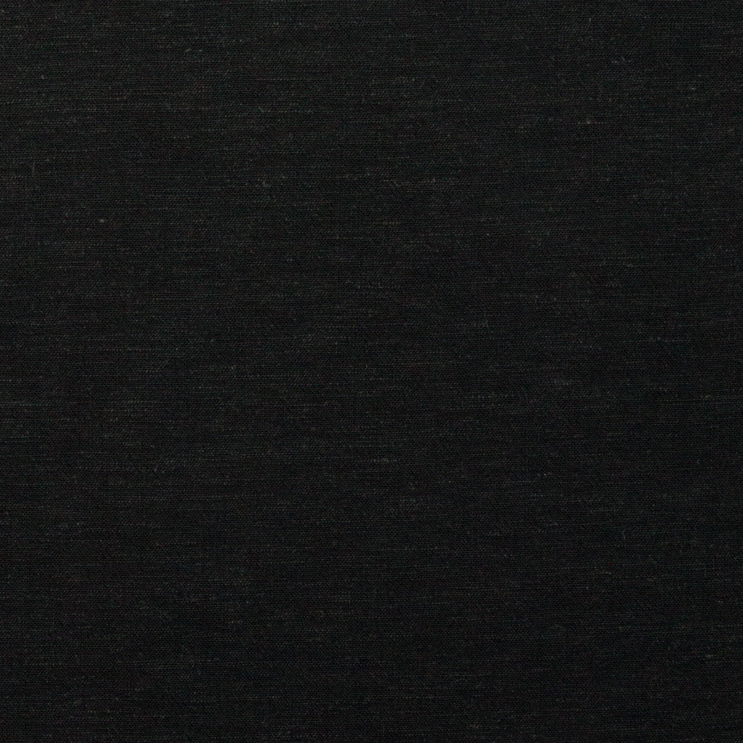 Alanis Rayon Linen Slub Coal Black ½ yd-Fabric-Spool of Thread