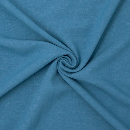 Alanis Rayon Linen Slub Hazy Blue ½ yd-Fabric-Spool of Thread