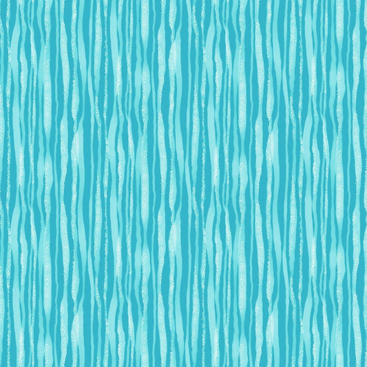 Alpine Bliss Waves Mint ½ yd-Fabric-Spool of Thread