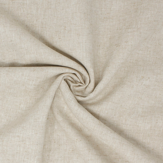 Arbutus Washed Linen Cotton Oatmilk ½ yd