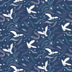Arctic Adventure Arctic Aura Midnight Blue ½ yd-Fabric-Spool of Thread