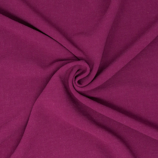 Avery Luxe Viscose Linen Crepe Rose ½ yd