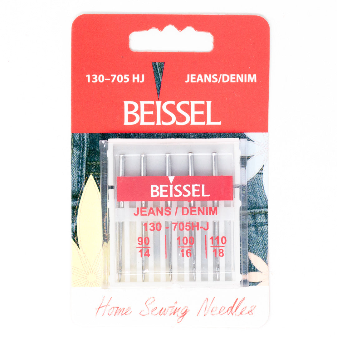 Beissel Jeans Denim Sewing Machine 5 Needle Pack, 90/100/110-Notion-Spool of Thread