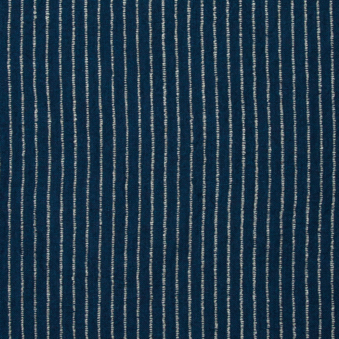 Billie Linen Rayon Stripe Jay ½ yd-Fabric-Spool of Thread