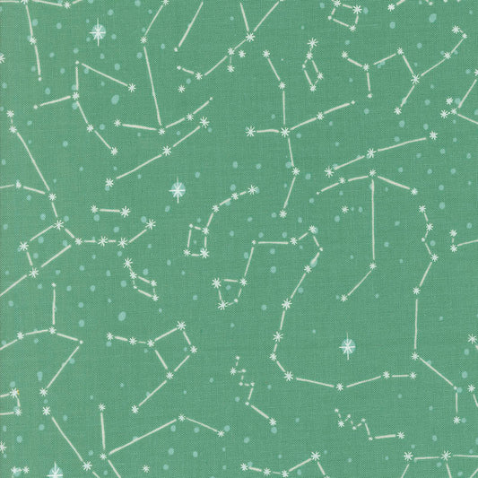 Blast Off Constellation Neptune ½ yd-Fabric-Spool of Thread