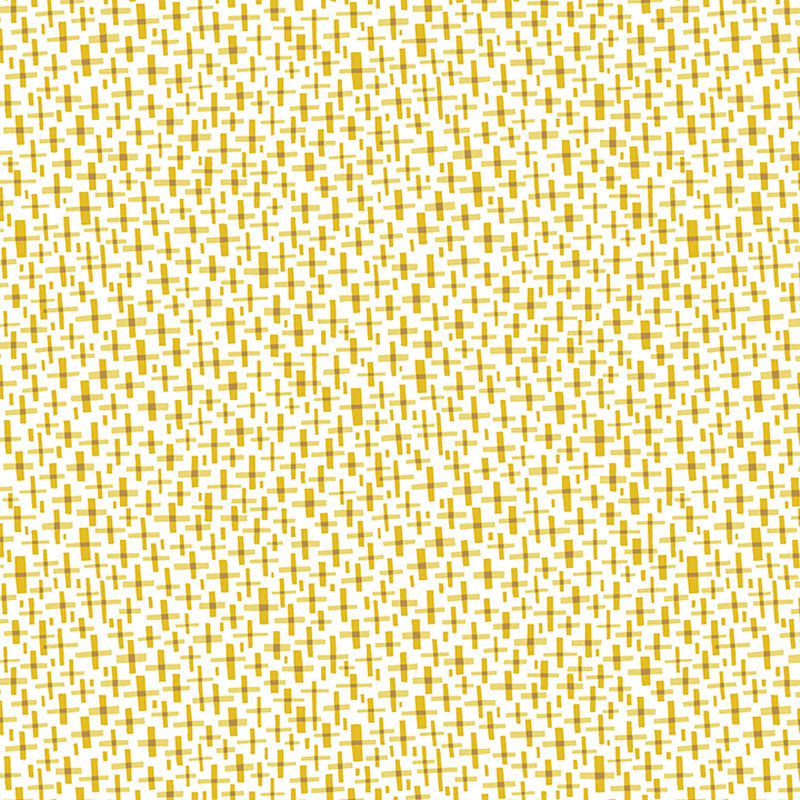 Blooming Colour Yellow ½ yd-Fabric-Spool of Thread