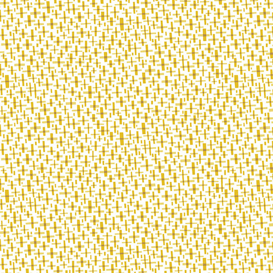 Blooming Colour Yellow ½ yd-Fabric-Spool of Thread