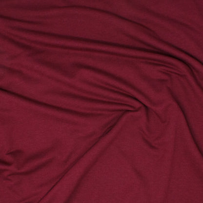 Bowen Bamboo Cotton French Terry Cranberry ½ yd-Fabric-Spool of Thread