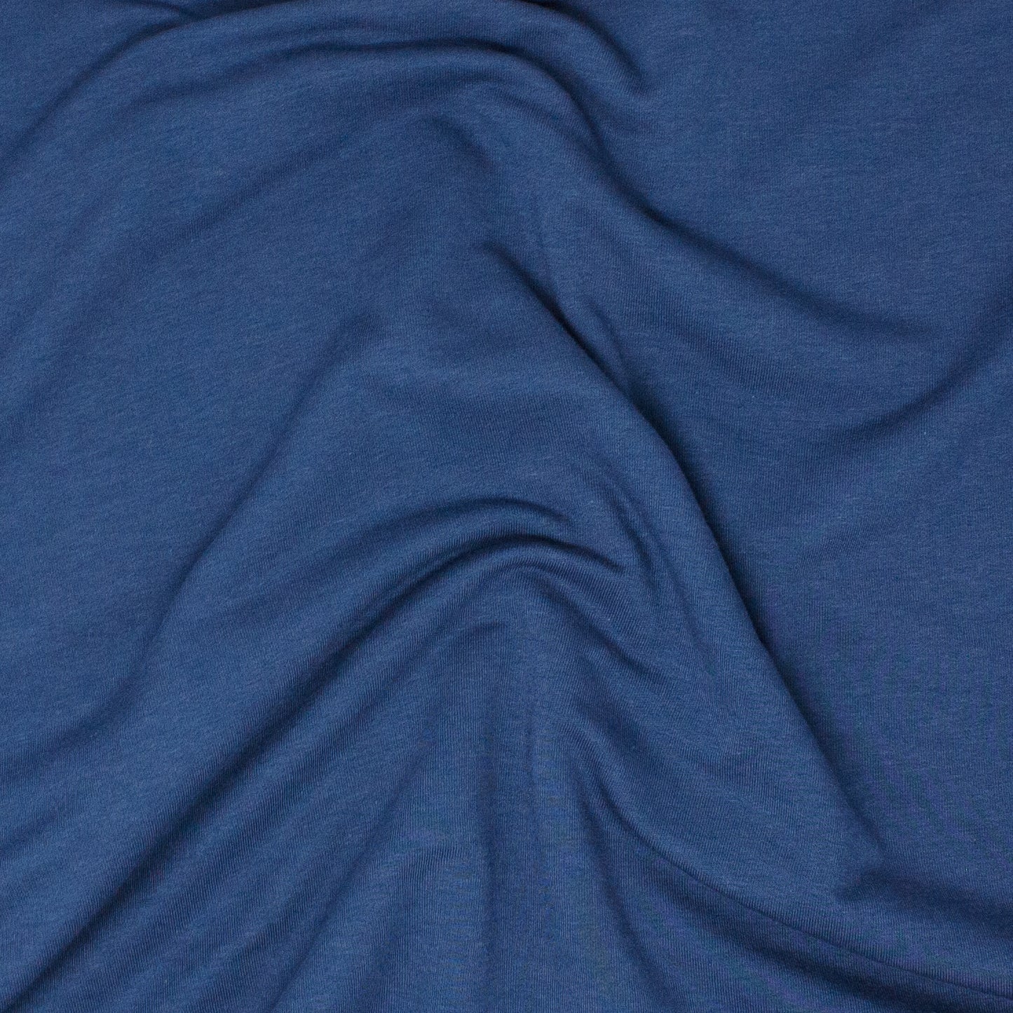 Bowen Bamboo Cotton French Terry Dusty Blue ½ yd-Fabric-Spool of Thread