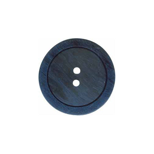 Brave Button - 15mm (⅝"), 2 Hole, Denim Blue - 3 count-Notion-Spool of Thread