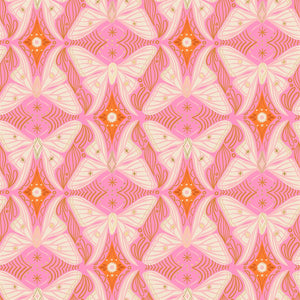 Camellia Flamingo ½ yd-Fabric-Spool of Thread