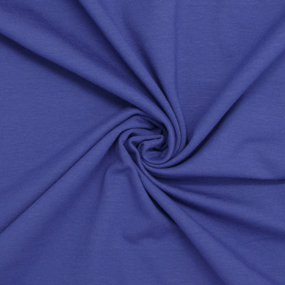 REMNANT Capra Cotton Jersey Knit Deep Cornflower - 0.5 yards-Fabric-Spool of Thread