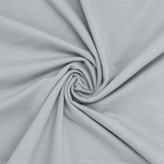 Capra Cotton Jersey Knit Dove Grey ½ yd-Fabric-Spool of Thread