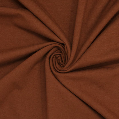 Capra Cotton Jersey Knit Walnut ½ yd-Fabric-Spool of Thread