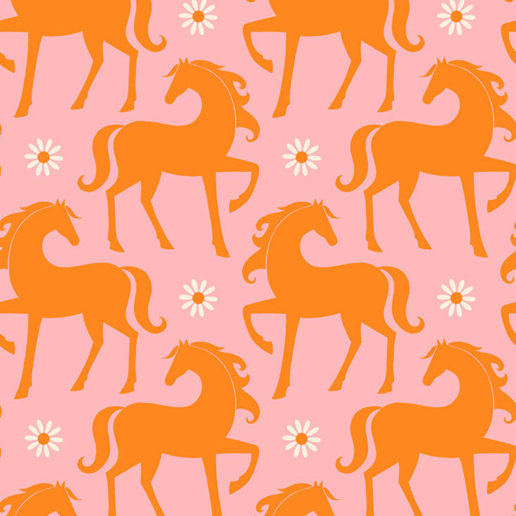 Carousel Balmy ½ yd-Fabric-Spool of Thread