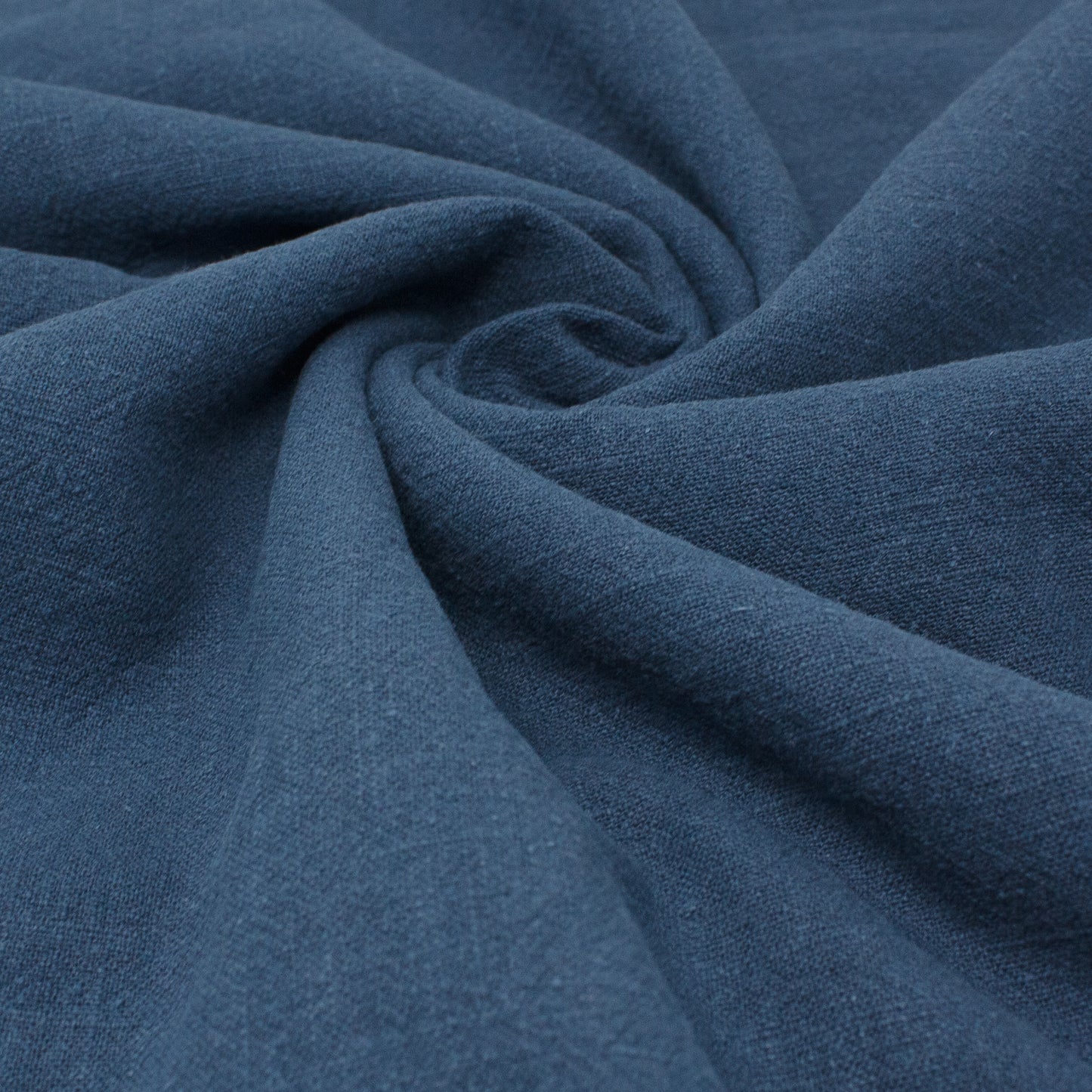 Cascade Stonewashed Ramie Slub Azurite ½ yd-Fabric-Spool of Thread