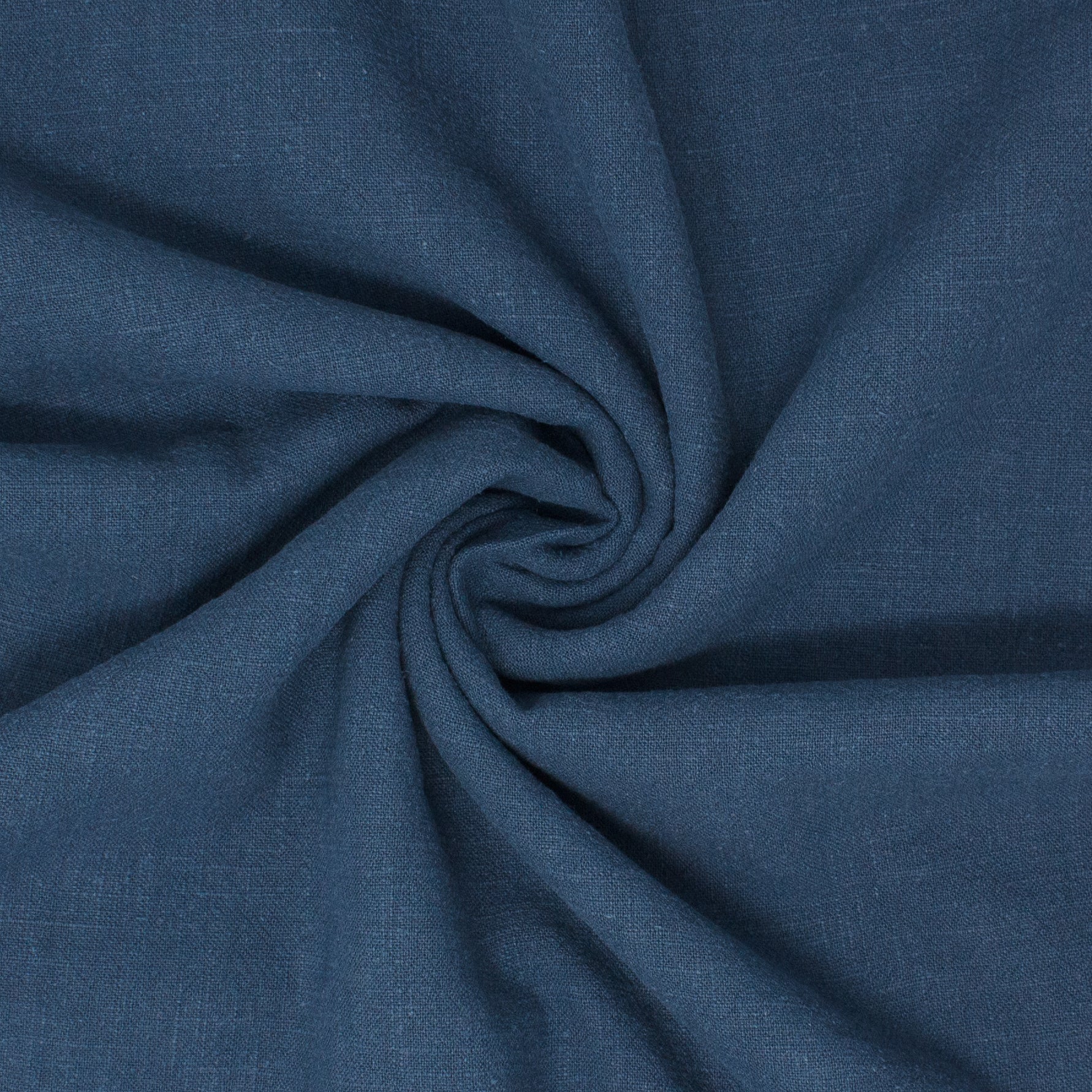 Cascade Stonewashed Ramie Slub Azurite ½ yd-Fabric-Spool of Thread