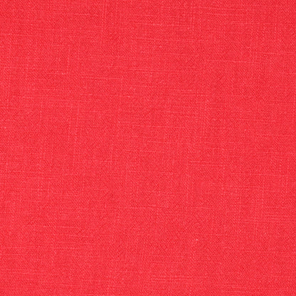 Cascade Stonewashed Ramie Slub Bright Geranium ½ yd-Fabric-Spool of Thread