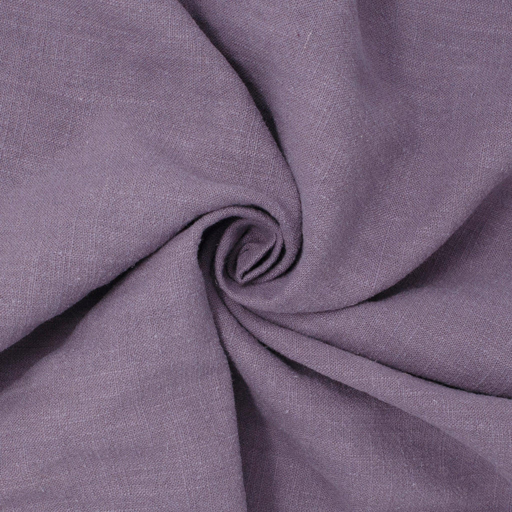 Cascade Stonewashed Ramie Slub Grape ½ yd