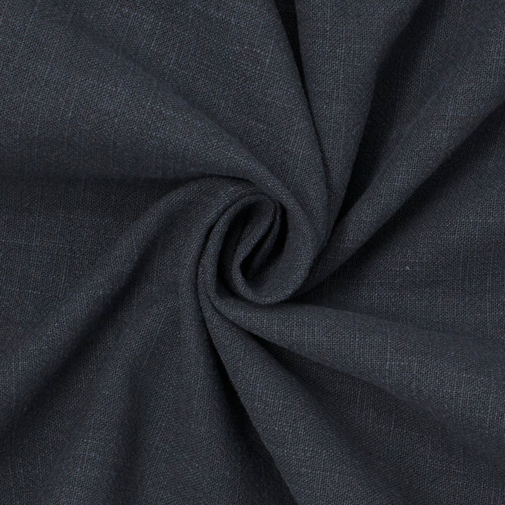 Cascade Stonewashed Ramie Slub Volcano Ash ½ yd-Fabric-Spool of Thread