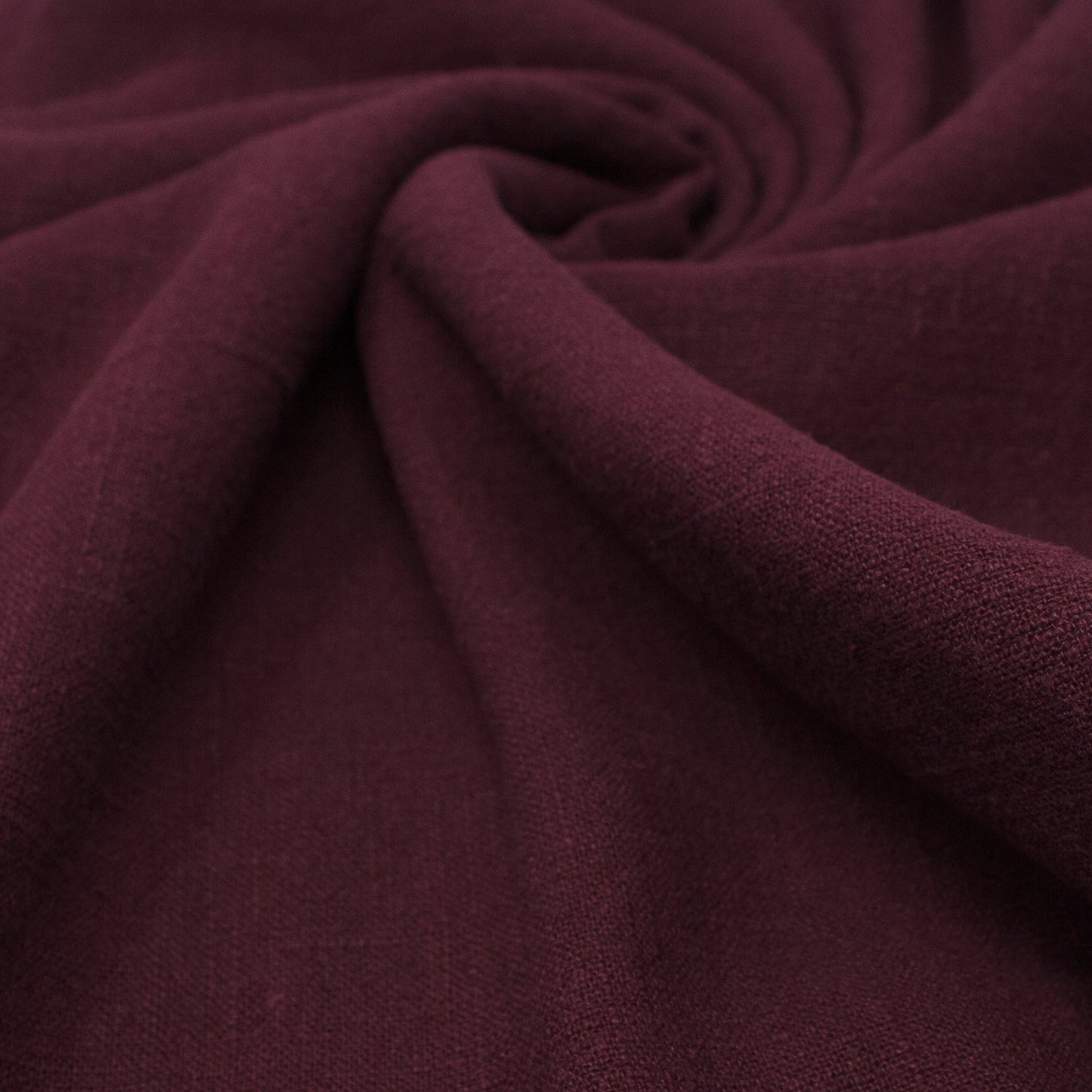 Cascade Stonewashed Ramie Slub Wine ½ yd-Fabric-Spool of Thread