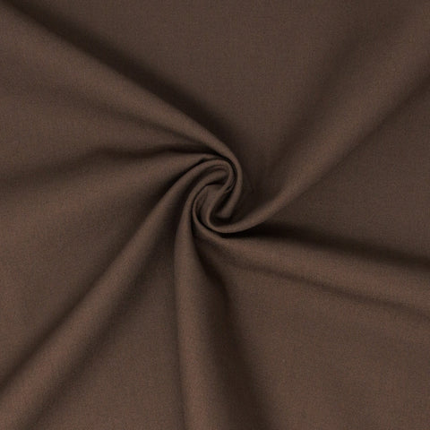 Colorworks Premium Solid Chocolate ½ yd-Fabric-Spool of Thread