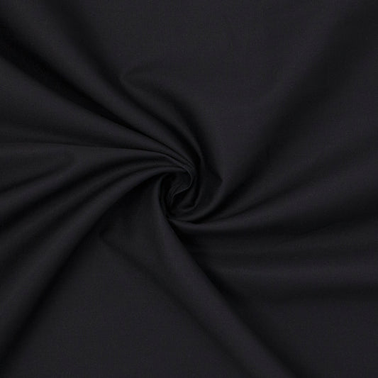 Coombs Lightweight Cotton Poplin Black Sand ½ yd-Fabric-Spool of Thread