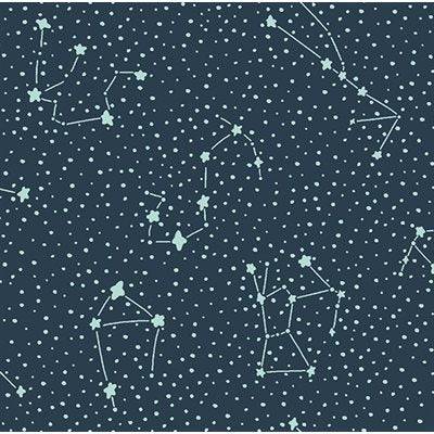 Cosmic Sea Dark Sky ½ yd-Fabric-Spool of Thread
