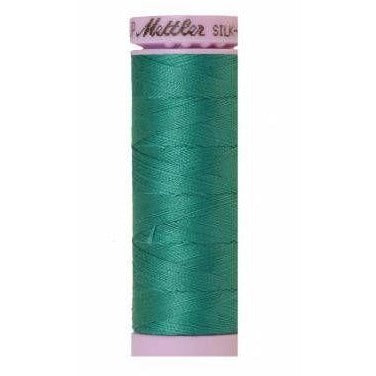 Mettler Silk Finish Cotton Thread 150m Green-Notion-Spool of Thread